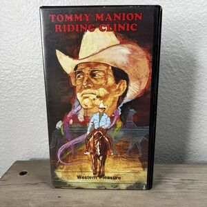 1984‎ TOMMY MANION Riding Clinic Trail Horse Class VHS Farnam